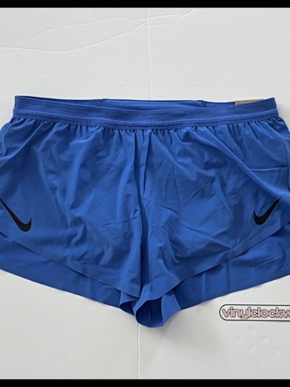 Nike Aeroswift 2" Dri-Fit ADV Running Shorts Comet Blue Mens Large L FN3349-411